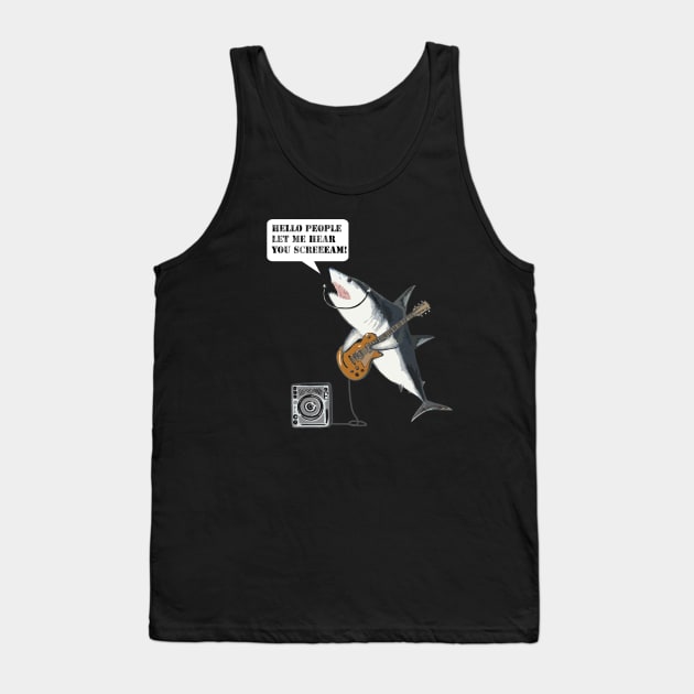 Shark Legend Tank Top by Tiggy Pop